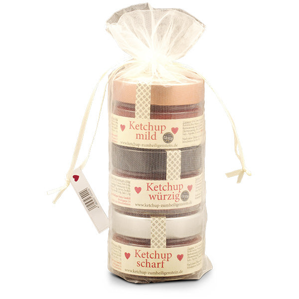 Zum Heiligen Stein - Ketchup Sortenmix - mild | würzig | scharf
