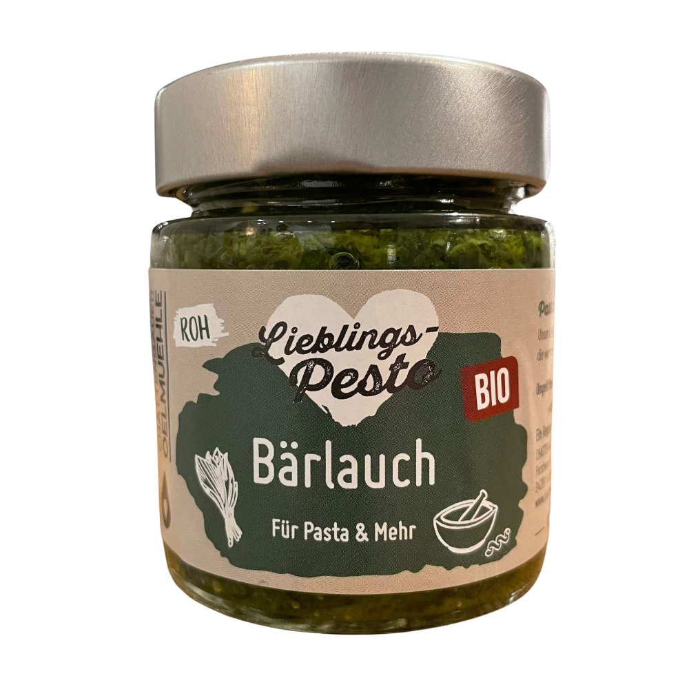 Bio Bärlauch-Pesto | Chattengauer Ölmühle | 110 g