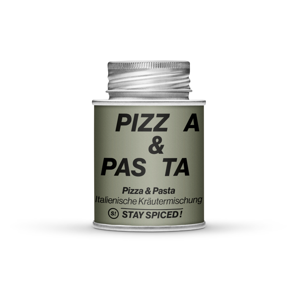 Pizza & Pasta - Italienische Kräutermischung - 170 ml | Stay Spiced! | Gewürze